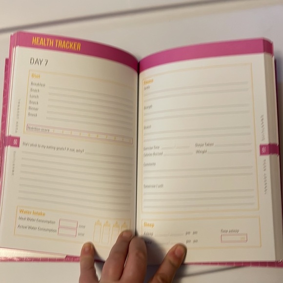 SmartLife PUSH Journal Charlene Johnson Hot Pink New and Unused - Picture 7 of 8